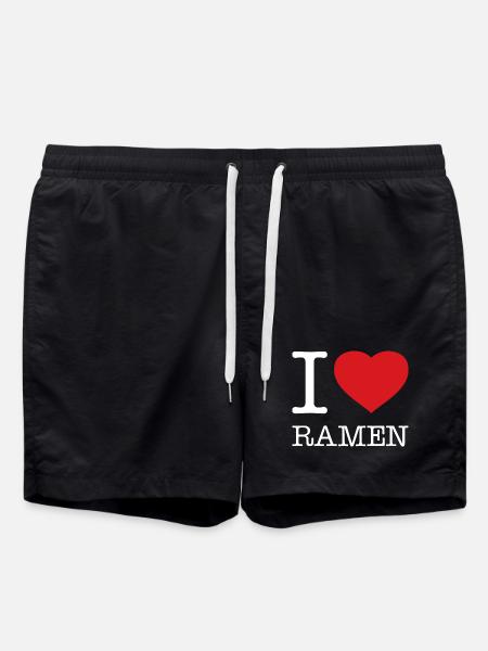 J’ADORE LES RAMEN - Short de bain - noir