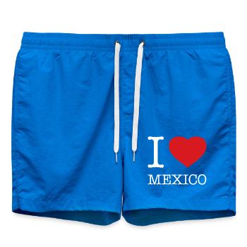 I LOVE MEXICO - Swim Trunks - cobalt blue - Front