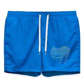 Antifasciste - Short de bain - cobalt blue - Devant