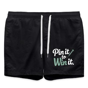 Praticien agréé en MTC Expert Précision - Short de bain - noir - Devant - AI Model Male 185 light (185cm)