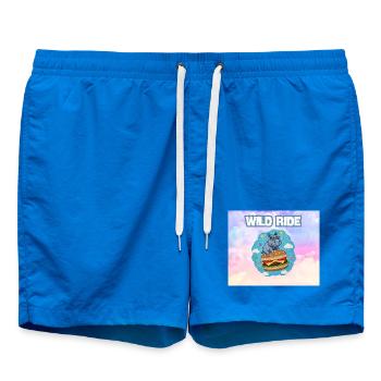 Champ de burgers Hippo Wild Ride - Short de bain - cobalt blue - Devant