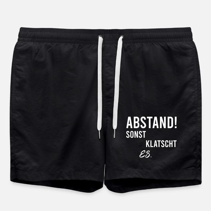 Distance otherwise it will clap - Swim Trunks - black