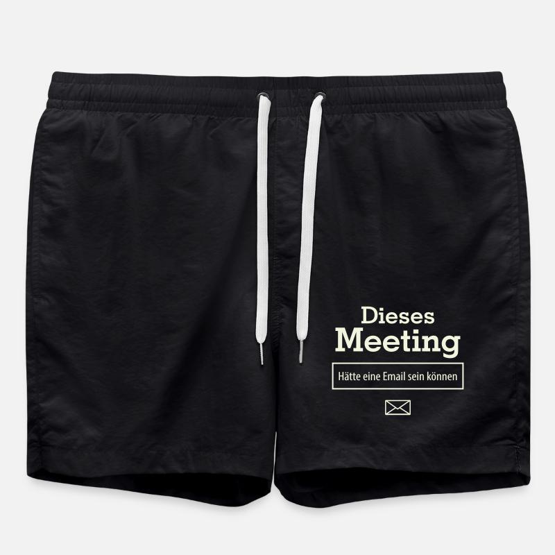 This meeting could have been an email - Swim Trunks - black