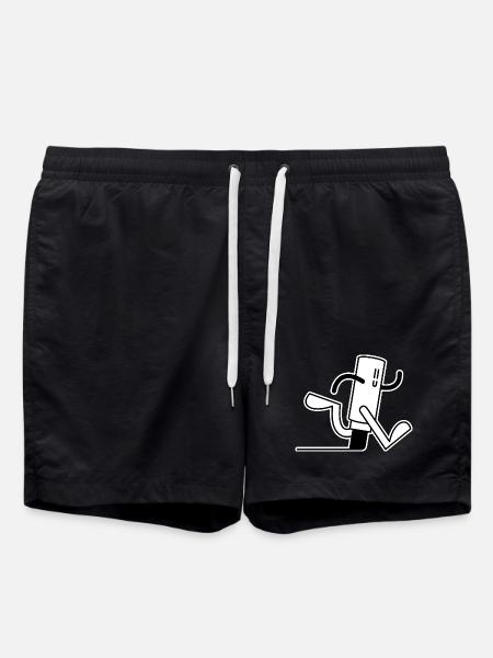 Mr. Marker - Swim Trunks - black