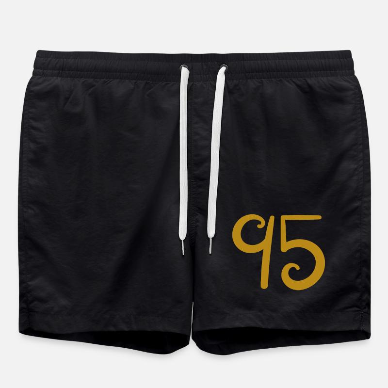 95 - Short de bain - noir