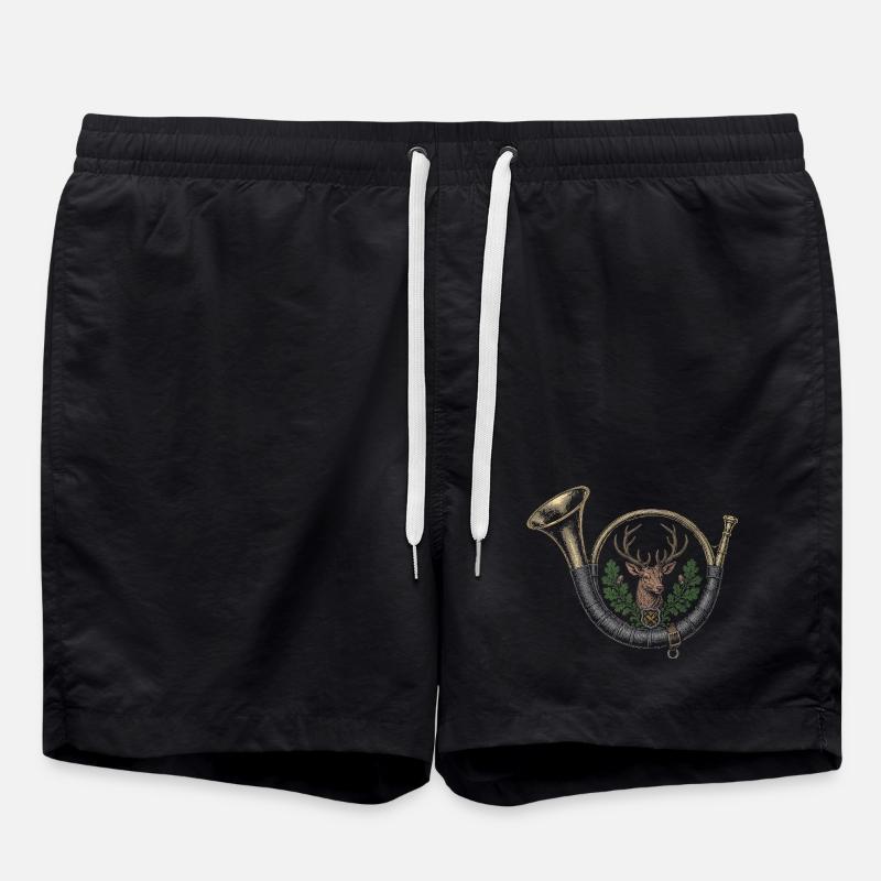 bugle - Swim Trunks - black