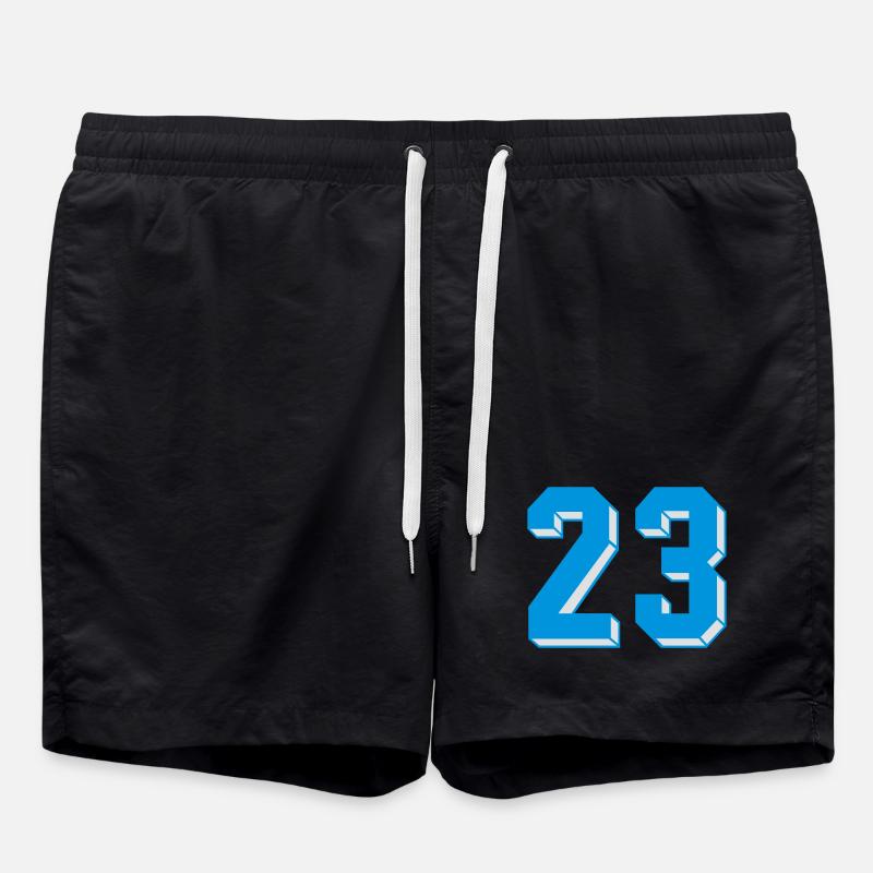 dreiundzwanzig - Badeshorts - Schwarz