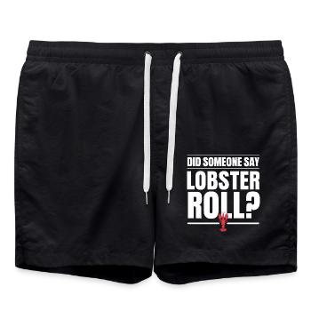 Pour les vrais amateurs de homard - Short de bain - noir - Devant - AI Model Male 185 light (185cm)