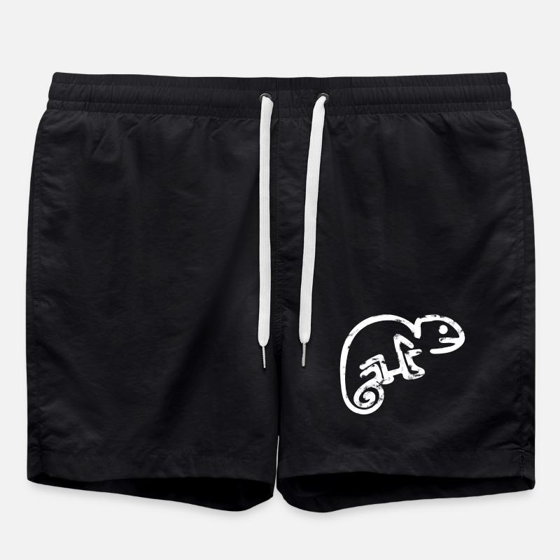 Chameleon Chalk - Swim Trunks - black