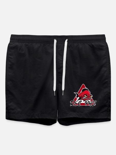 Rostock Eishockey - Badeshorts - Schwarz