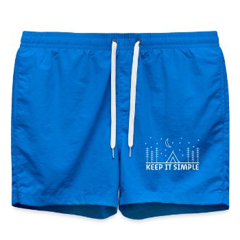 Restez simple - Short de bain - cobalt blue - Devant