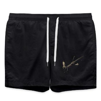 Guitarist - Short de bain - noir - Devant - AI Model Male 185 light (185cm)