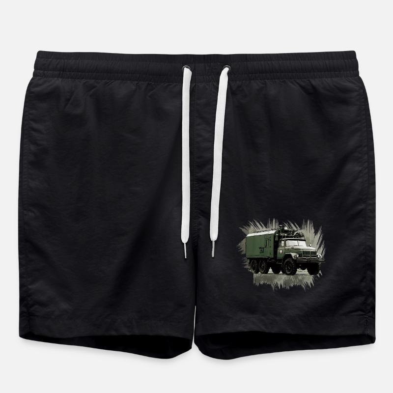 ZIL 131 KO - Swim Trunks - black