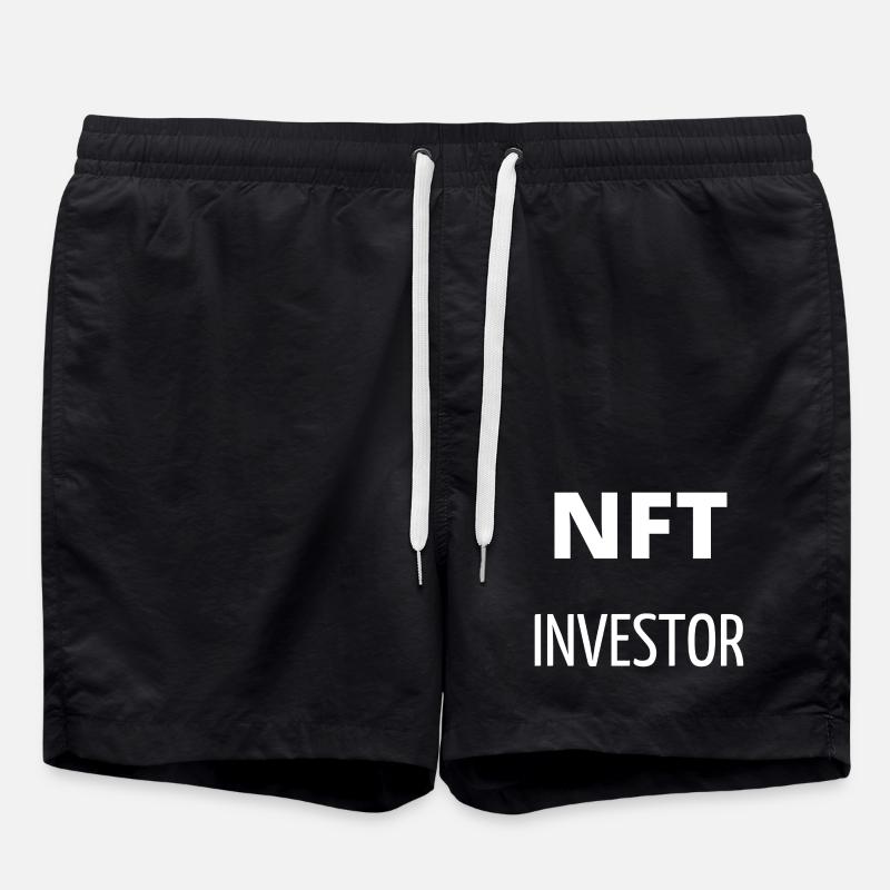 NFT-Investor - Badeshorts - Schwarz