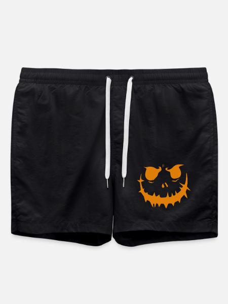 Pumpkin Grimace 2 - Swim Trunks - black