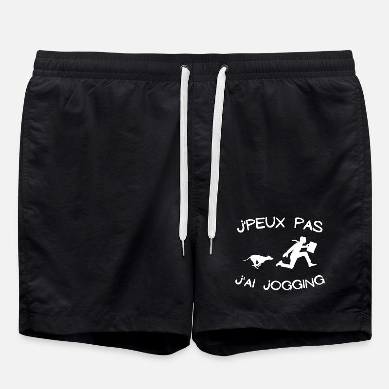 jogging, footing, running - Short de bain - noir
