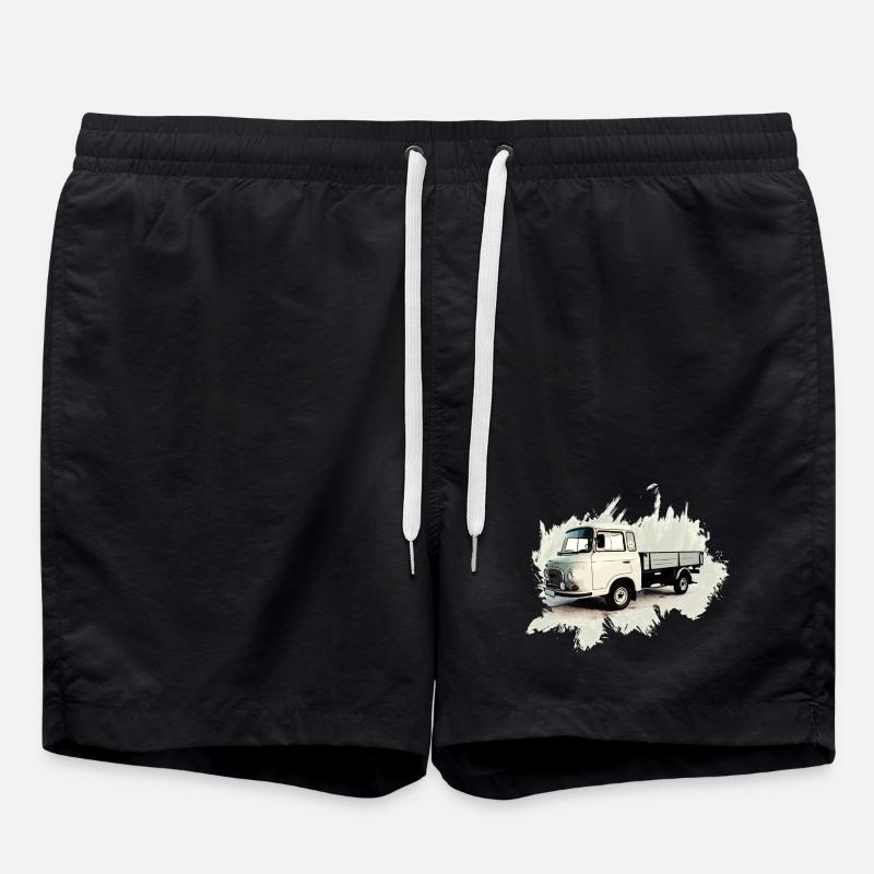 BARKAS B1000 Flatbed Truck - Swim Trunks - black
