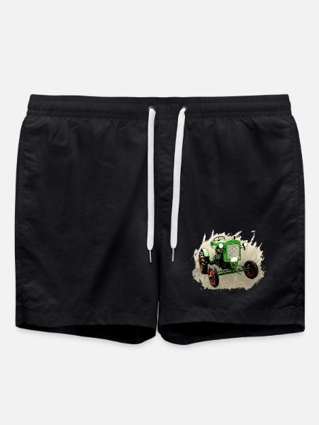 Deutz F1M 414 Bauernschlepper - Swim Trunks - black