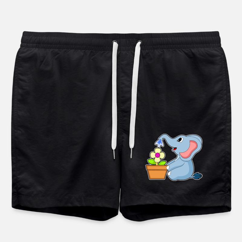 Fleur d’éléphant - Short de bain - noir