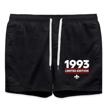 1993 Limited Edition - Swim Trunks - black - Front - AI Model Male 185 light (185cm)