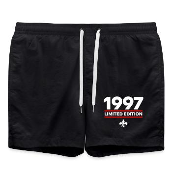 1997 Édition limitée - Short de bain - noir - Devant - AI Model Male 185 light (185cm)