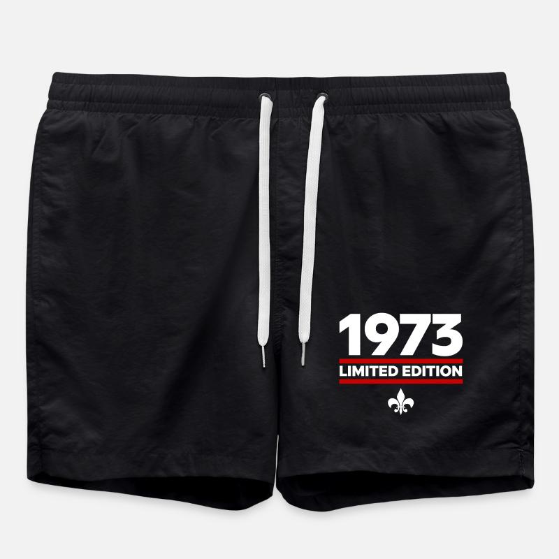 1973 Limited Edition - Swim Trunks - black