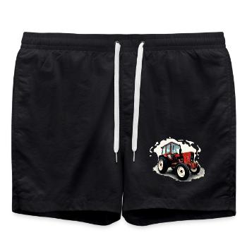 Tracteur Belarus MTS 550 - Short de bain - noir - Devant - AI Model Male 185 light (185cm)