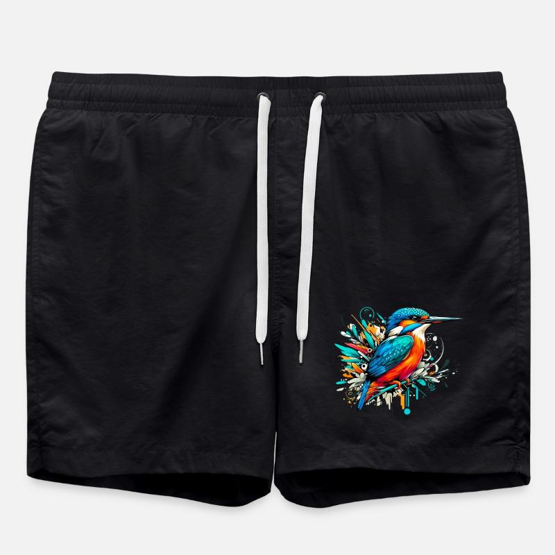 Martin-pêcheur - Short de bain - noir