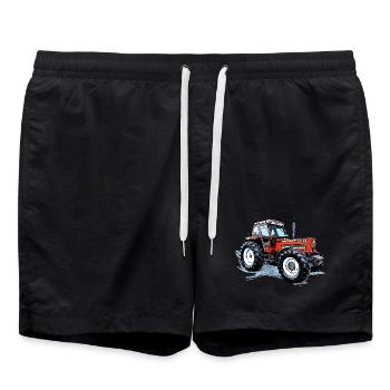 Tractor Turbo DT 160 90 - Swim Trunks - black - Front - AI Model Male 185 light (185cm)