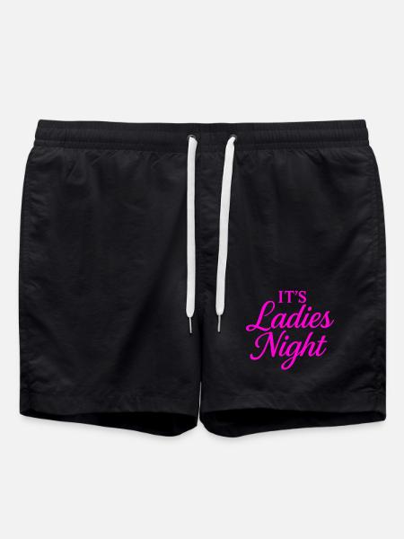 Its Ladies Night - Swim Trunks - black