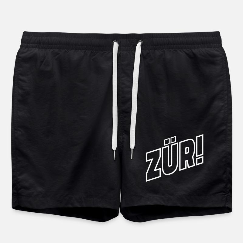 Zurich - Short de bain - noir
