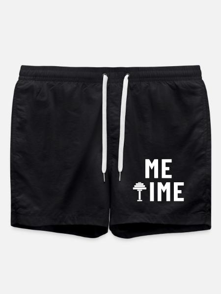 Me Time Dumbbell Gym - Swim Trunks - black