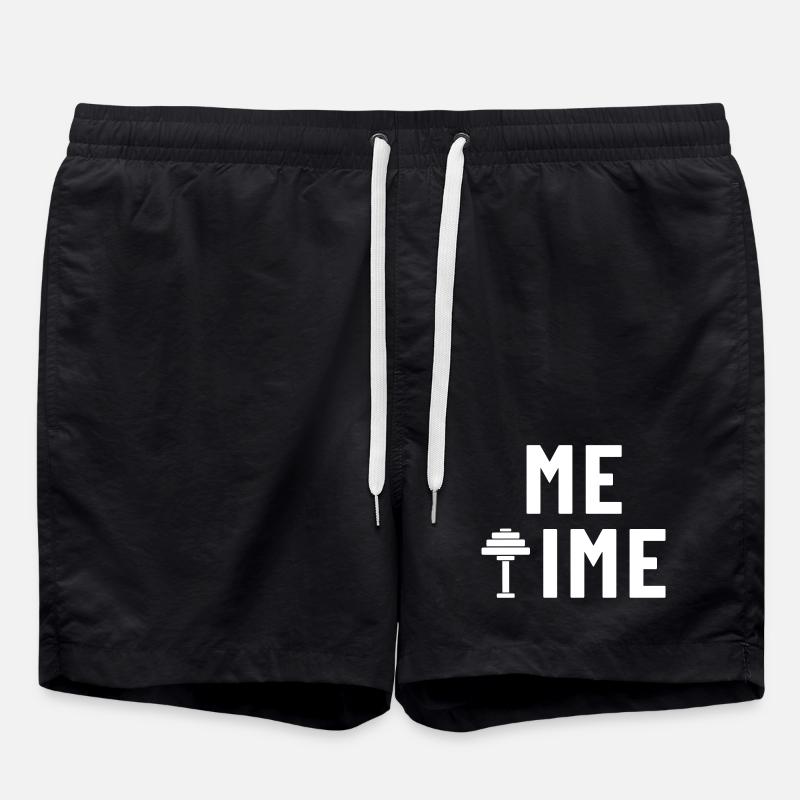 Me Time Dumbbell Gym - Swim Trunks - black