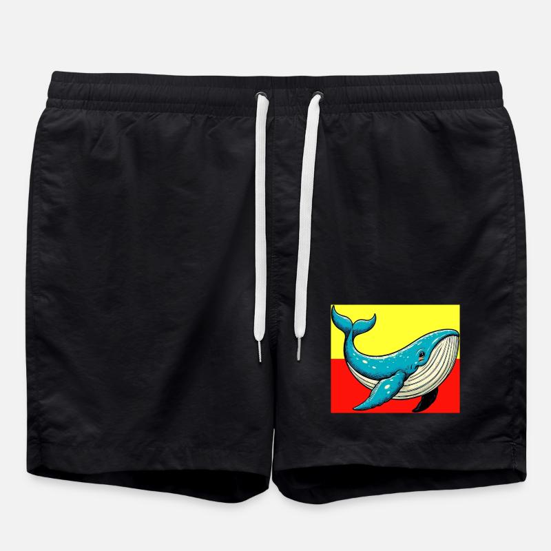 baleine - Short de bain - noir