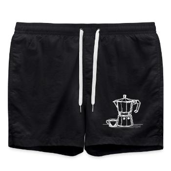 Bialetti - Swim Trunks - black - Front - AI Model Male 185 light (185cm)