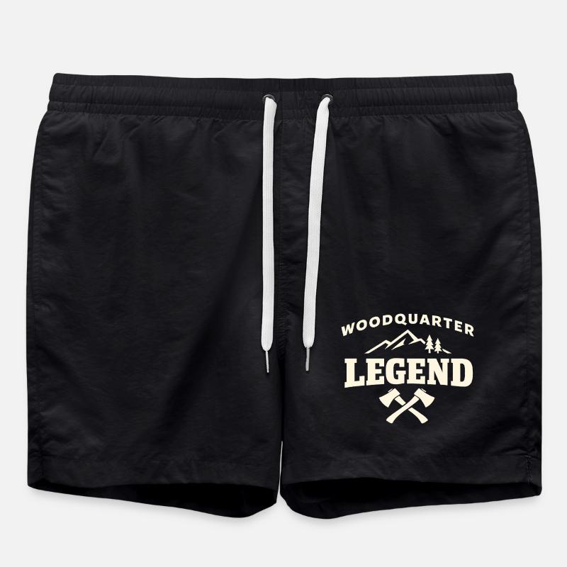 Cadeau d’anniversaire de la légende Waldviertel - Short de bain - noir