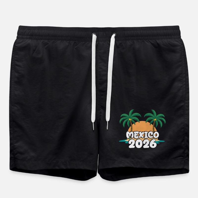 Mexique 2026 - Short de bain - noir