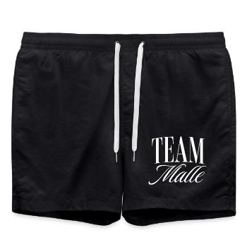 Mallorca Party - Badeshorts - Schwarz - Vorne - AI Model Male 185 light (185cm)