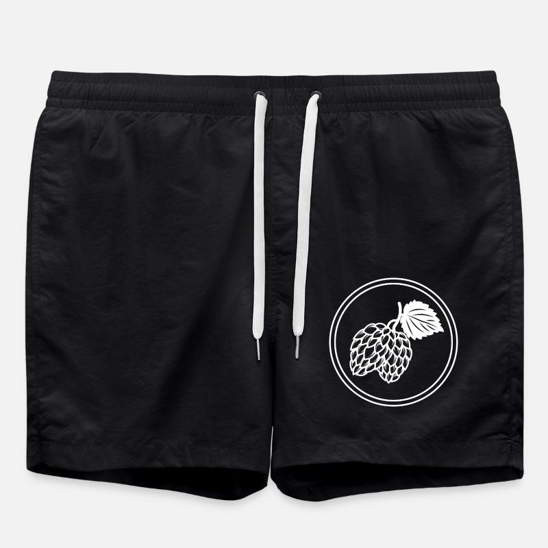 Brasserie Beer Hops Tap - Short de bain - noir