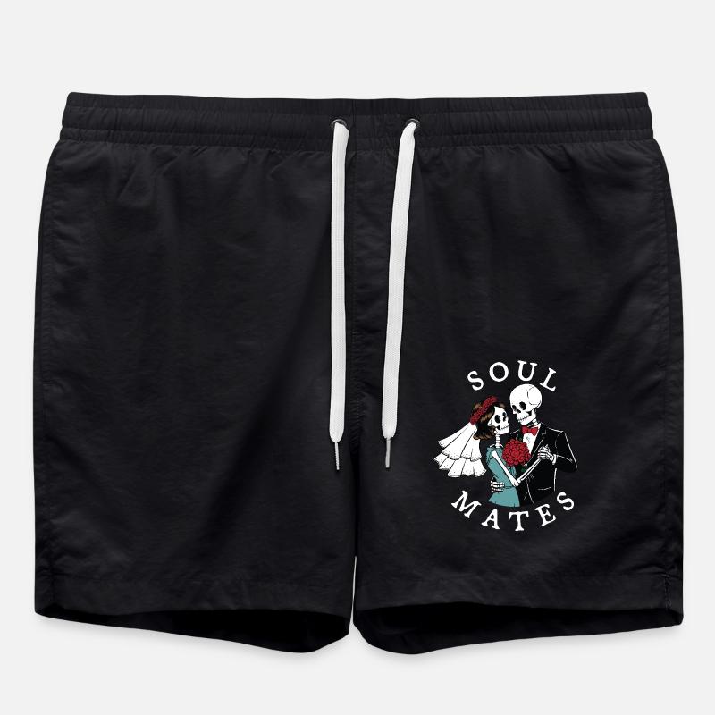 Âmes sœurs - Short de bain - noir