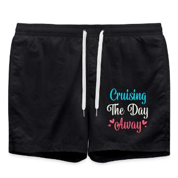 Cruise Cruise Ship - Swim Trunks - black - Front - AI Model Male 185 light (185cm)