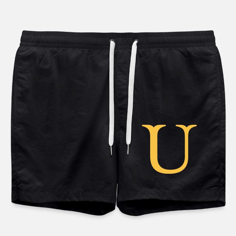 U - Short de bain - noir