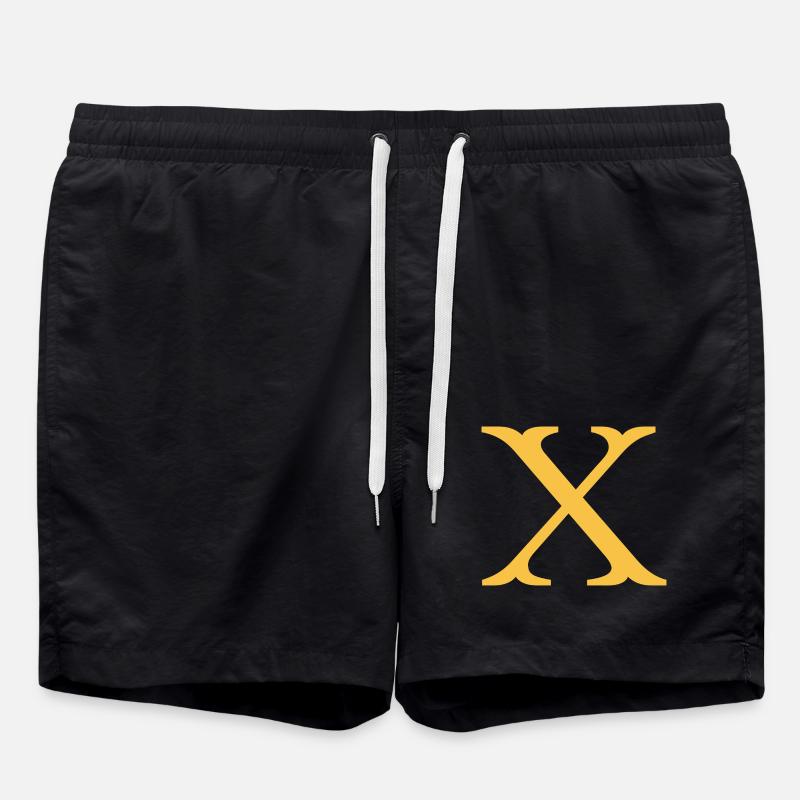 X - Badeshorts - Schwarz