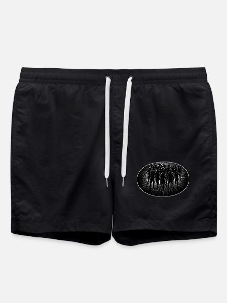 Linedance min hobby - min passion - min ting - Badeshorts - sort