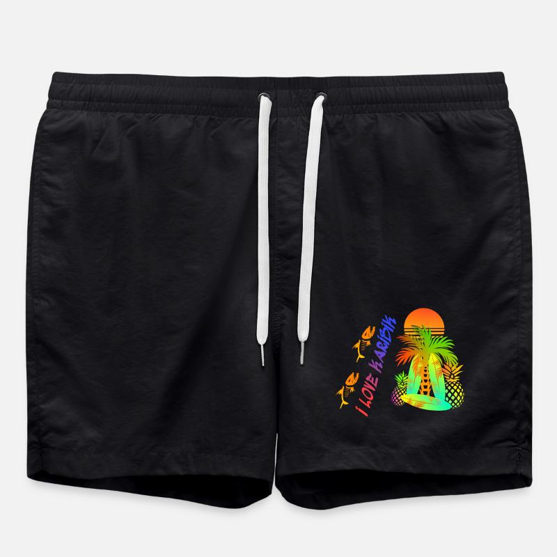 Love Caribbean - Swim Trunks - black