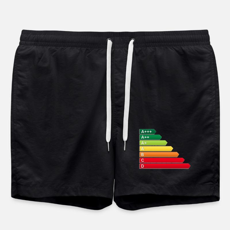 SF energy label - Swim Trunks - black