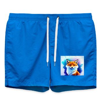 Renard féerique néon - Short de bain - cobalt blue - Devant