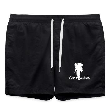 Tourist - Swim Trunks - black - Front - AI Model Male 185 light (185cm)