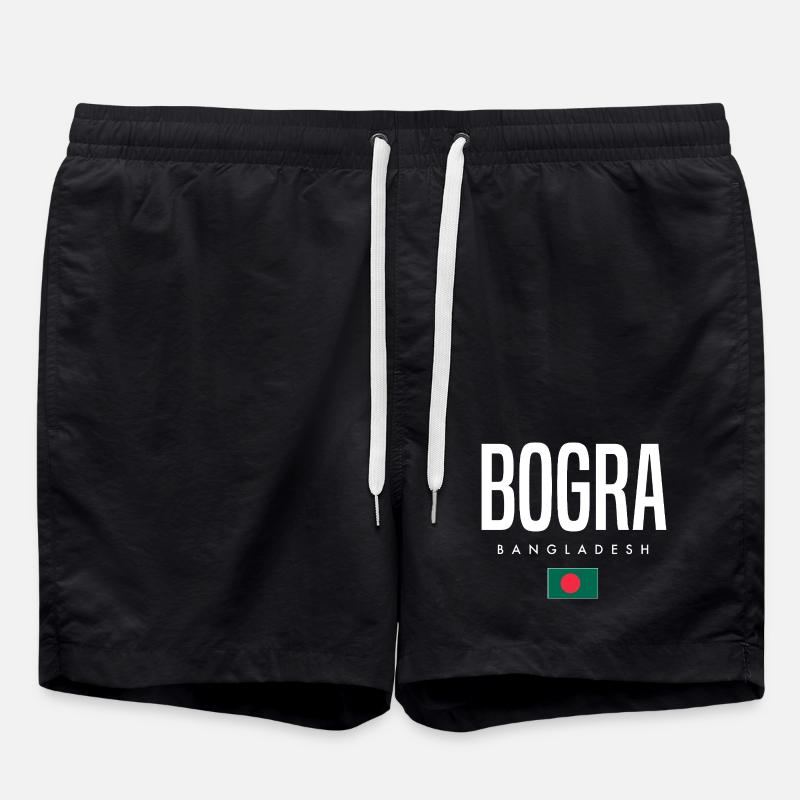 Bogra Bangladesch - Badeshorts - Schwarz