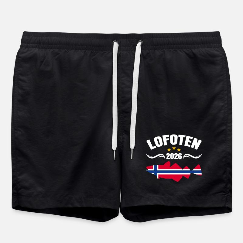 Lofoten 2026 - Short de bain - noir